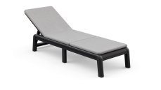 Lehátko Keter Mallorca grafitové s polstrem