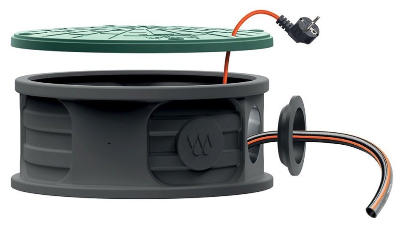 Podzemní nádrž Prosperplast UNGROUND R-1000 l černá