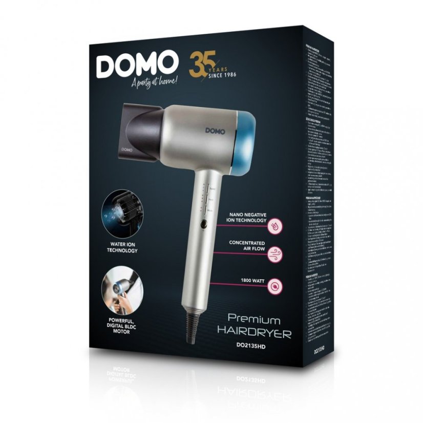 Fén s ionizátorem DOMO DO2135HD