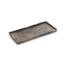 Revol Solstice talíř obdélníkový 30 × 13,5 × 1,6 cm, cosmos gold