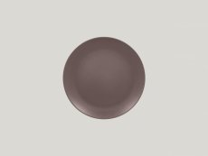 RAK Porcelain RAK Talíř mělký 21 cm, hnědá | RAK-NFNNPR21CB
