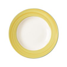 RAK Porcelain RAK Bahamas 2 talíř hluboký pr. 26 cm, žlutý | RAK-BADP26D53