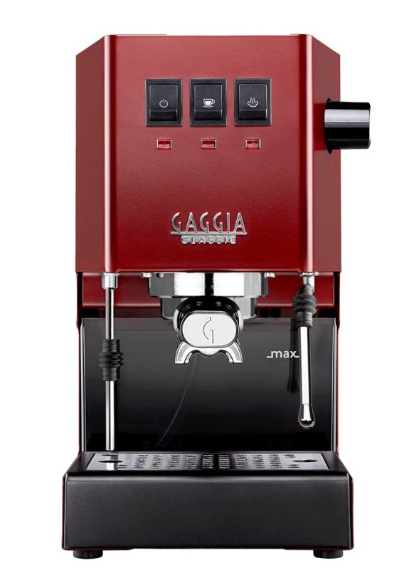 Pákový kávovar Gaggia Classic E24 červená