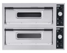 Pec na pizzu ZÁKLADNÍ XXL 66, HENDI, 2 komory , 400V/18000W, 1365x955x(H)745mm