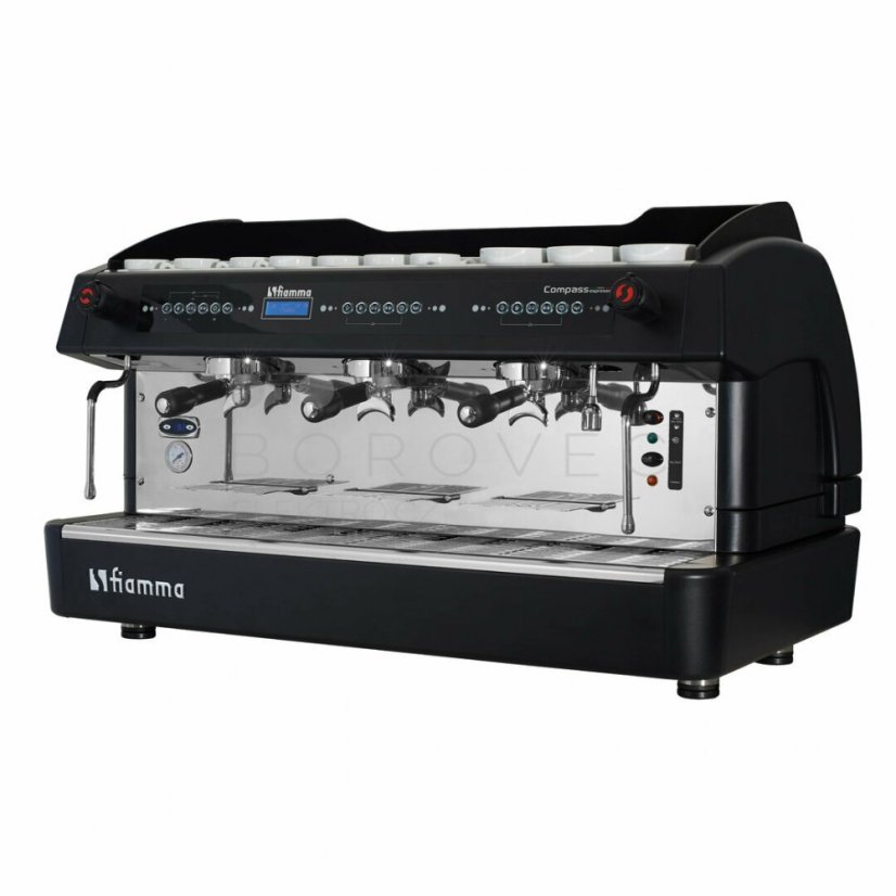 Fiamma třípákový kávovar COMPASS III DualBoiler (černý)