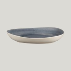RAK Porcelain RAK Spot talíř hluboký 28 × 22,5 cm, šedomodrý | RAK-SJDFLDP28