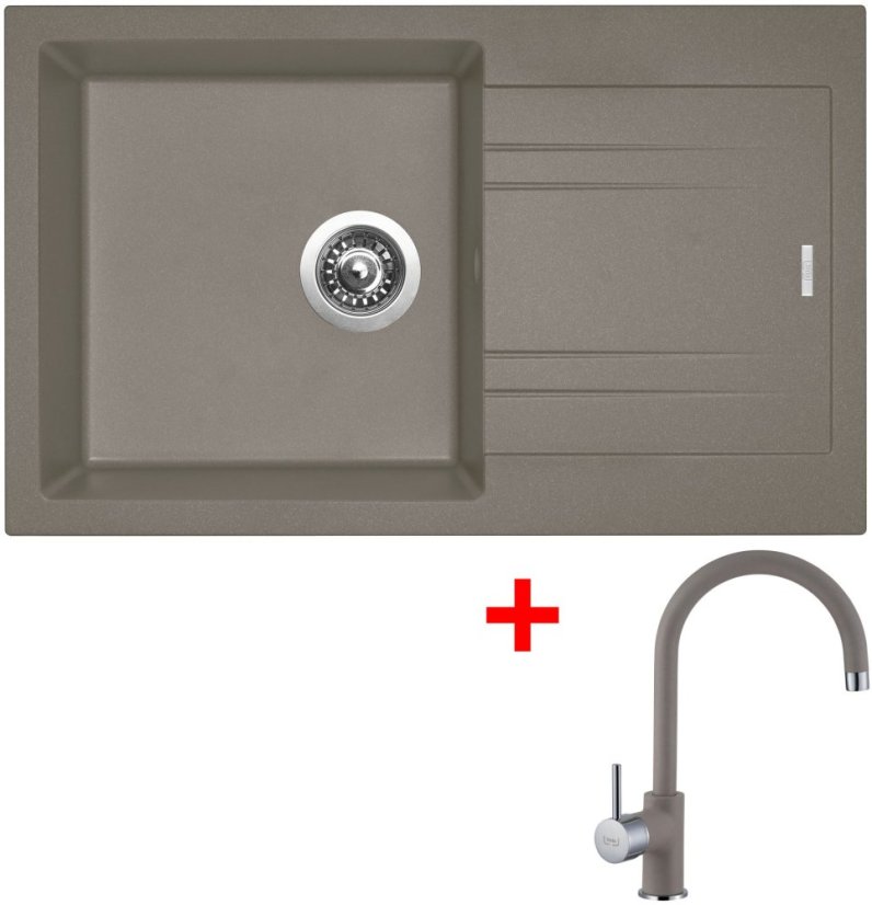 Sinks LINEA 780 Truffle + Vitalia GR Sinks LINEA 780 Truffle + Vitalia GR