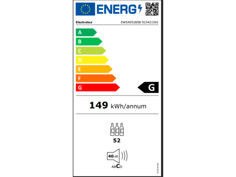 Vinotéka Electrolux EWS4052B5B