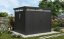 Zahradní domek G21 Atlanta 676 - 294 x 230 cm, slate grey