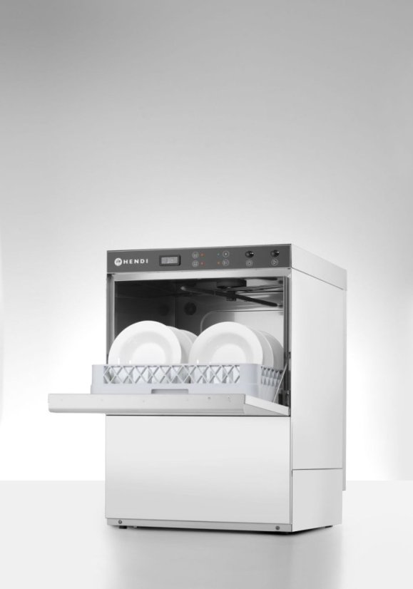 Myčka nádobí K50, HENDI, s dávkovačem mycího prostředku, 230V/3600W, 600x570x(H)830mm