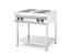 Elektrický vařič Kitchen Line – 4 plotýnky s otevřenou podstavou, HENDI, Kitchen Line, 400V/10400W, 800x700x(H)900mm