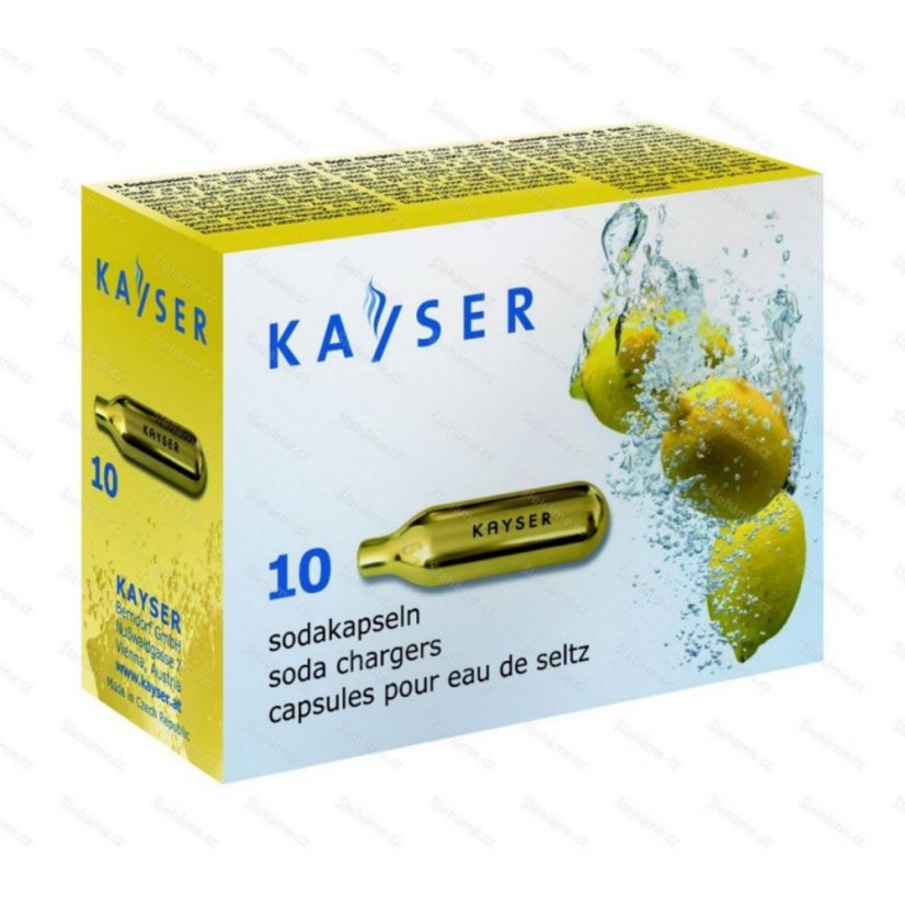 Kayser Bombičky sifónové 10 ks/krabička Kayser Bombičky sifónové 10 ks/krabička