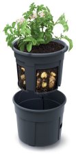 Květináč Prosperplast POTATO GROWER na pěstování brambor 29,5 cm antracit