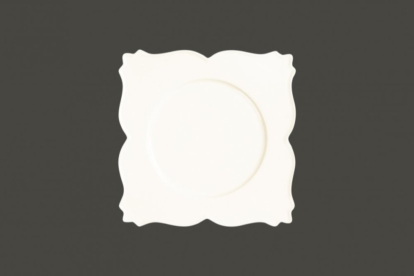 RAK Porcelain RAK White Gold talíř čtvercový 26 × 26 cm – King | RAK-GDSP26 RAK Porcelain RAK White Gold talíř čtvercový 26 × 26 cm – King | RAK-GDSP26