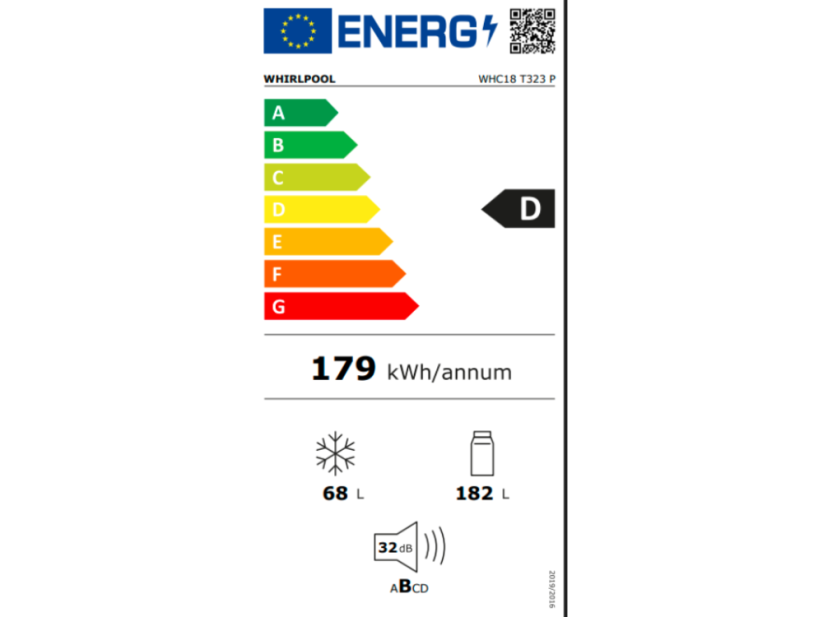 Vestavná chladnička Whirlpool WHC18T323P