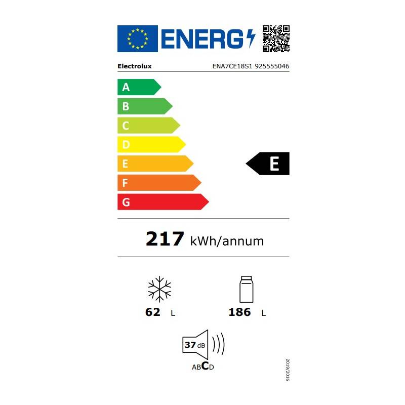 Vestavná chladnička Electrolux ENA7CE18S1