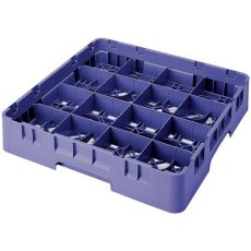 Cambro Koš Camrack 16 pozic, výška sklenice 23,8 cm - Modrá