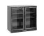 Dvoudveřová chladnička do baru, Arktic, 158L, Černá, 230V/160W, 530x900x(H)870mm