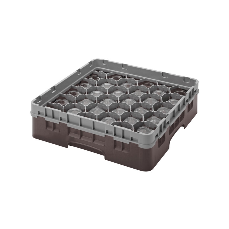 Cambro Koš Camrack 30 pozic, výška sklenice 21,6 cm - Hnědá Cambro Koš Camrack 30 pozic, výška sklenice 21,6 cm - Hnědá