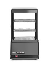 Chlazená skříň displeje, 58 l, Arktic, černá, 230V/170W, 452x406x(H)830mm