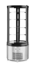 Chladicí vitrína, kulatá, Arktic, 360L, 220-240V/460W, ⌀680x(H)1755mm