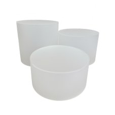 TOMGAST Podstavec kulatý plexisklo, pr. 250 mm, v: 120 mm