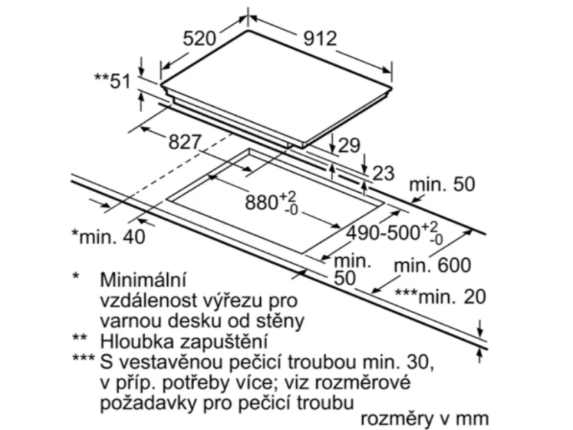 Indukční varná deska Siemens EX975LVV1E