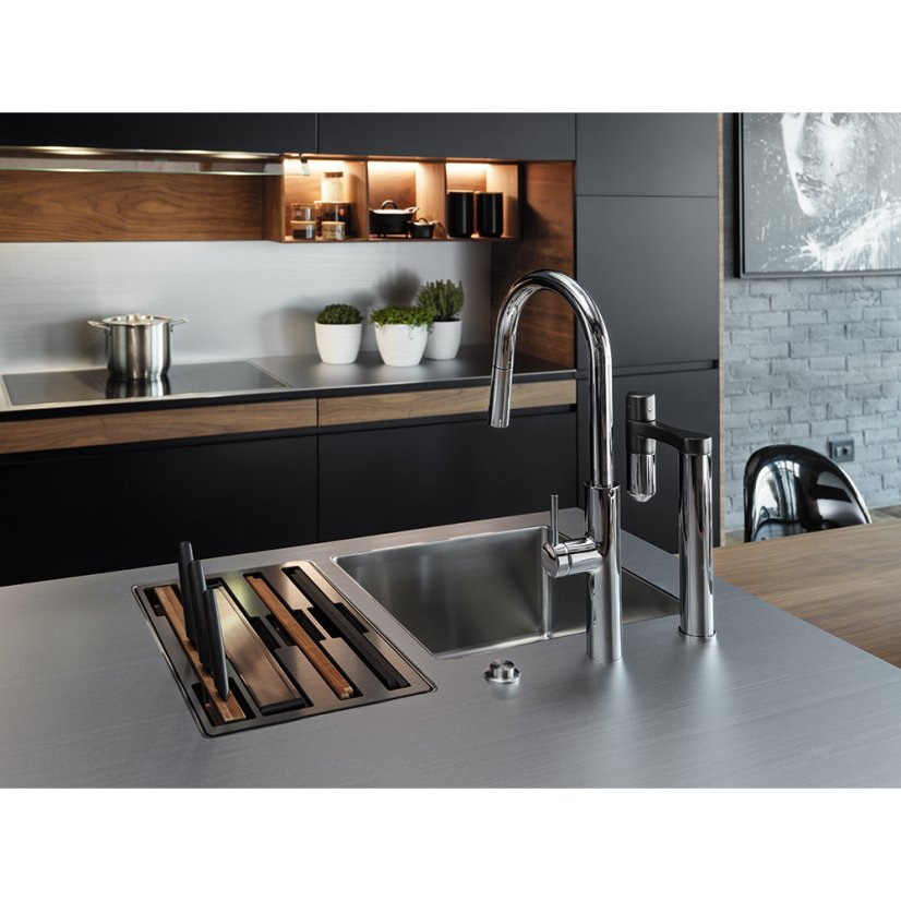 Franke Vital Tap chrom/gun metal + flow a perfomance filtr