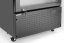 Jednokřídlá chladnička s podsvíceným panelem , Arktic, 254L, Černá, 230V/250W, 605x578x(H)1980mm