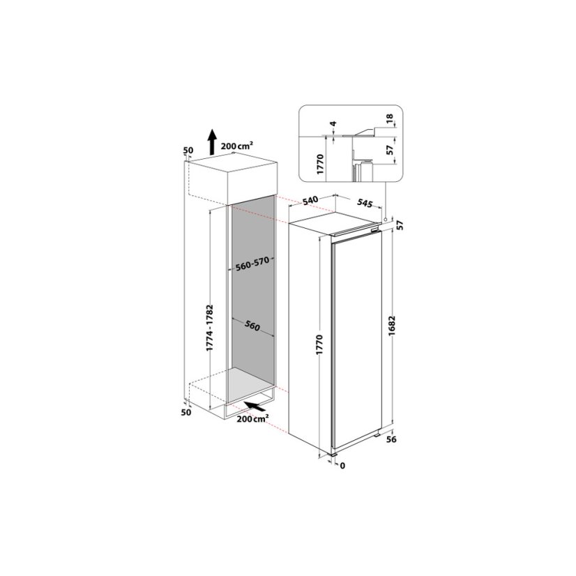 Šuplíkový mrazák Whirlpool WHSD18F013D1