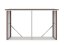 Přístřešek na dřevo G21 WOH 682 - 302 x 119 cm, hnědý