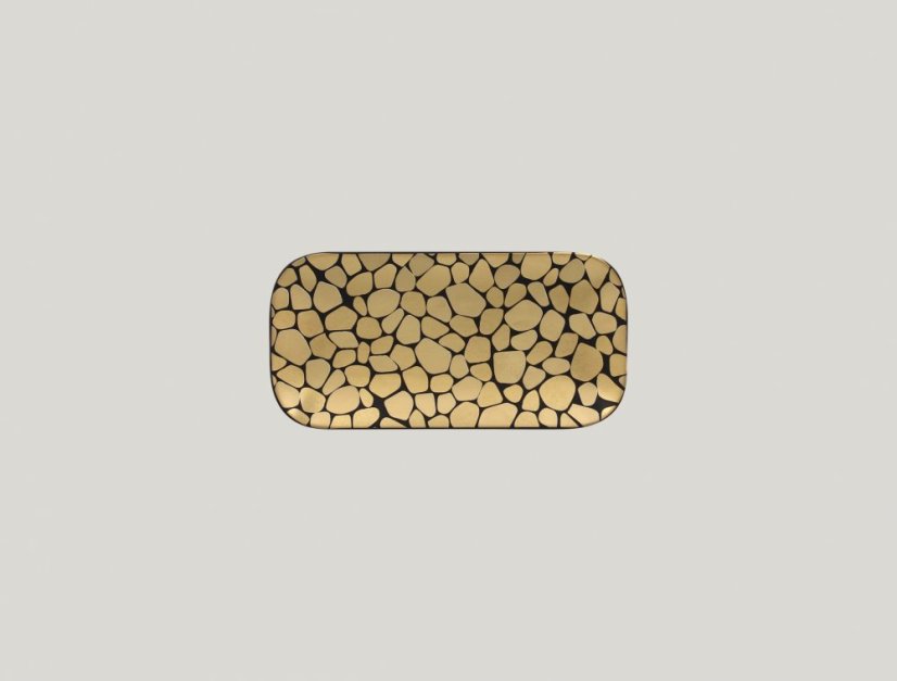 RAK Porcelain RAK Pebbles talíř obdélný 22 × 11 cm | RAK-PBAURPM22