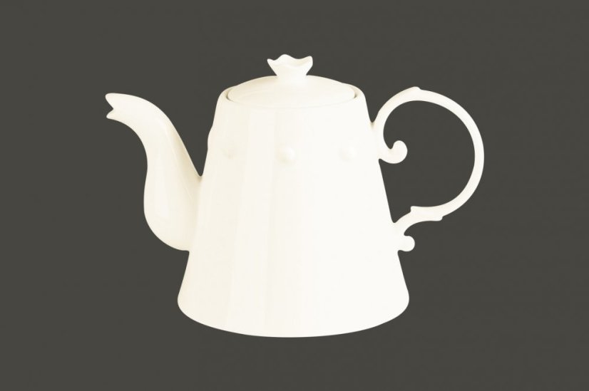 RAK Porcelain RAK White Gold konvice na čaj s víčkem 150 cl – Princess | RAK-GDTP150 RAK Porcelain RAK White Gold konvice na čaj s víčkem 150 cl – Princess | RAK-GDTP150