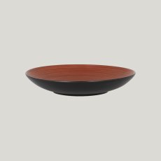 RAK Porcelain RAK Trinidad talíř hluboký pr. 23 cm, hnědý | RAK-TRNNDP23BW