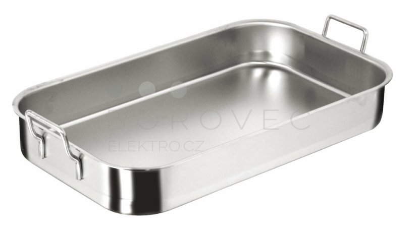 PADERNO pekáč s pevnými uchy, bez poklice (600 x 350, v=90 mm) PADERNO pekáč s pevnými uchy, bez poklice (600 x 350, v=90 mm)