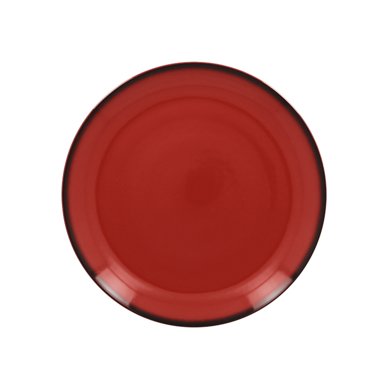 RAK Porcelain RAK Talíř mělký kulatý 24 cm, červená | RAK-LENNPR24RD RAK Porcelain RAK Talíř mělký kulatý 24 cm, červená | RAK-LENNPR24RD