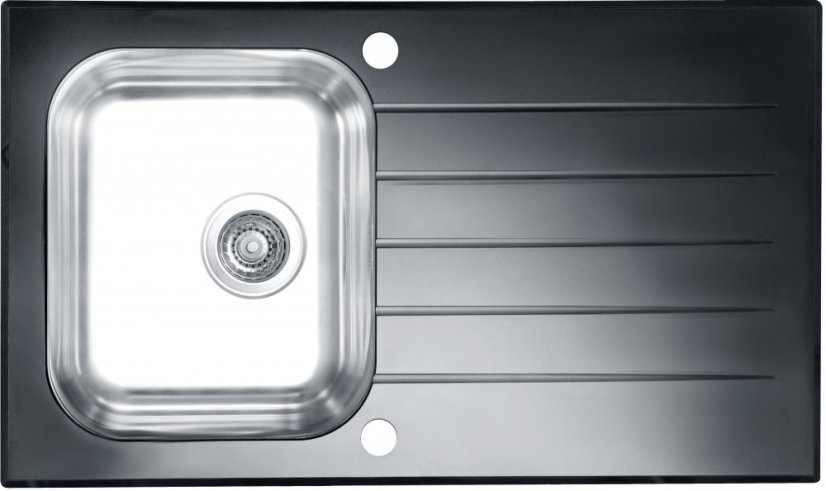 Alveus GLASSIX 10 ČERNÝ, 860x500x190 F