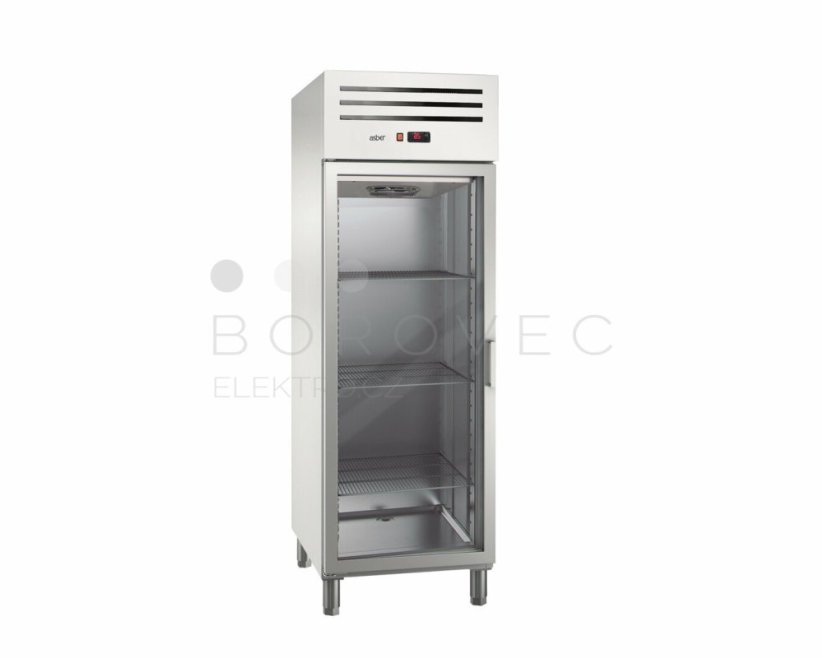 Asber skříň chladící ECP-701 HC GD L GN 2/1 GLASS