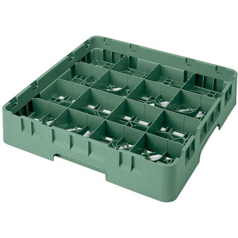 Cambro Koš Camrack 16 pozic, výška sklenice 27,8 cm - Zelená Cambro Koš Camrack 16 pozic, výška sklenice 27,8 cm - Zelená
