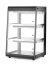 Vyhřívaná pultová expozice, HENDI, Černá, 230V/500W, 472x447x(H)775mm