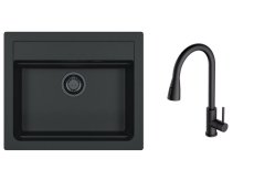 Alveus SET ALVEUS ATROX 30 ČERNÝ A90 BLACK EDITION + BATERIE PRIMROSE G90