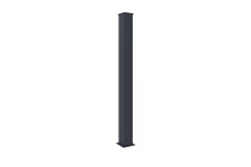 Sloupek G21 pro branku a bránu 15x190 cm s patkou, antracitový