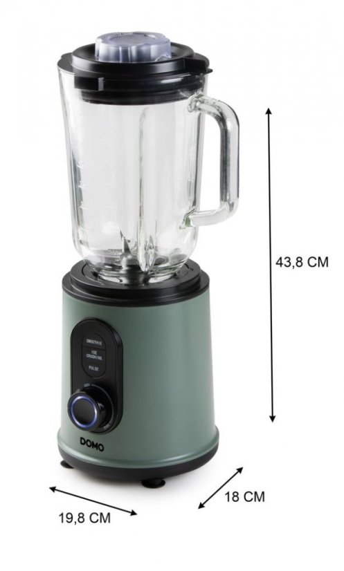 Smoothie mixér 2v1 DOMO DO734BL