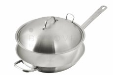 OEM pánev WOK s poklicí (Ø320 mm, v=80 mm)