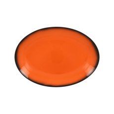 RAK Porcelain RAK Talíř oválný 26 x 19 cm, oranžová | RAK-LENNOP26OR