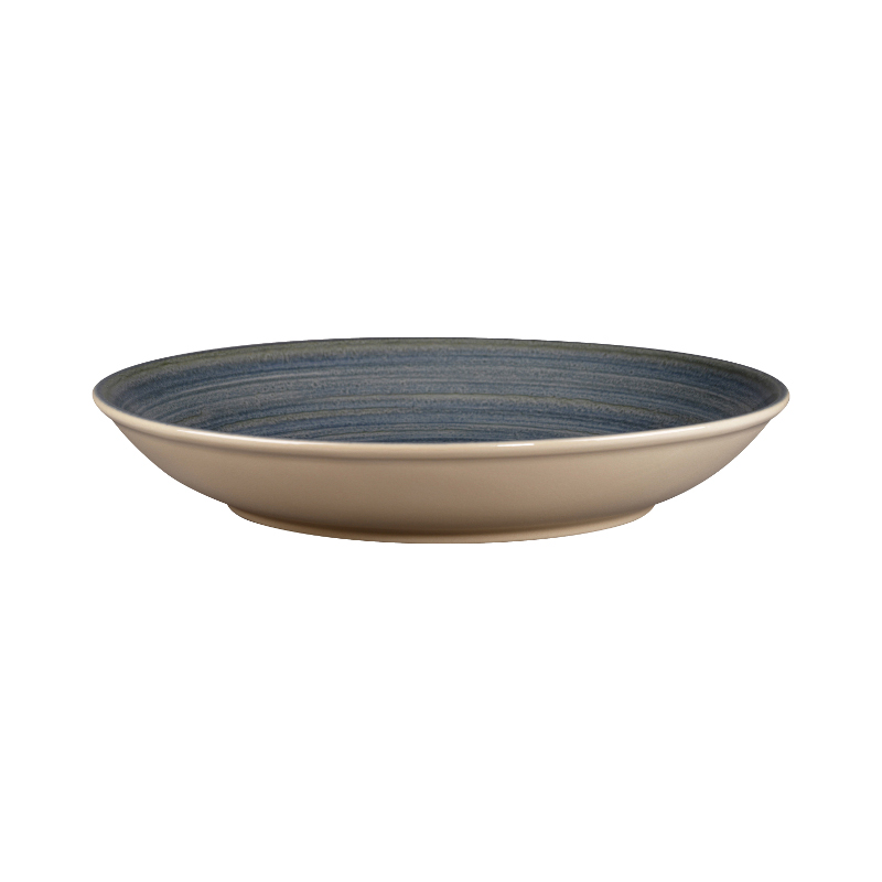 RAK Porcelain RAK Spot talíř hluboký 26 cm, šedomodrý | RAK-SJDBUBC26 RAK Porcelain RAK Spot talíř hluboký 26 cm, šedomodrý | RAK-SJDBUBC26