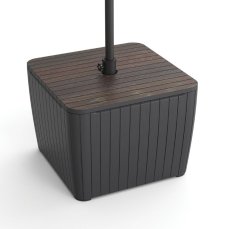Zahradní stůl Keter Luzon Deco walnut / grafit