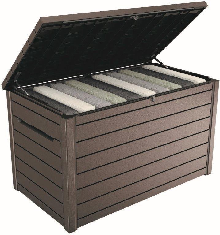Zahradní box Keter Ontario 870 L wood hnědý