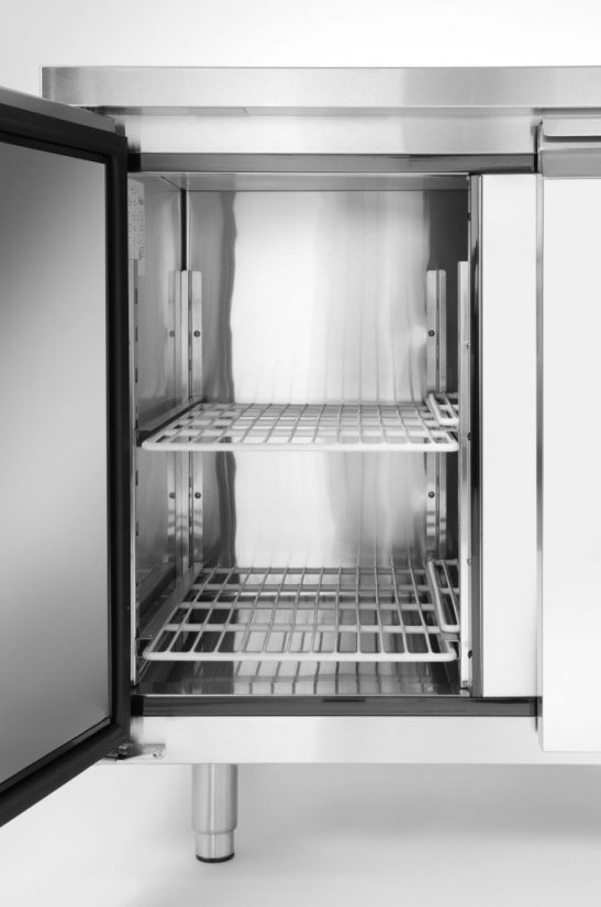 Mrazicí pult, 2 dveře, Arktic, Profi Line, 215L, 230V/600W, 700x1360x(H)839mm