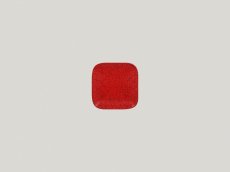 RAK Porcelain RAK Ruby talíř čtvercový 11 × 11 cm – červená | RAK-RBAUSP11